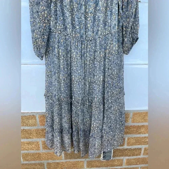 Anthropologie Kira Off-The-Shoulder Peasant Dress 14 - Picture 12 of 17